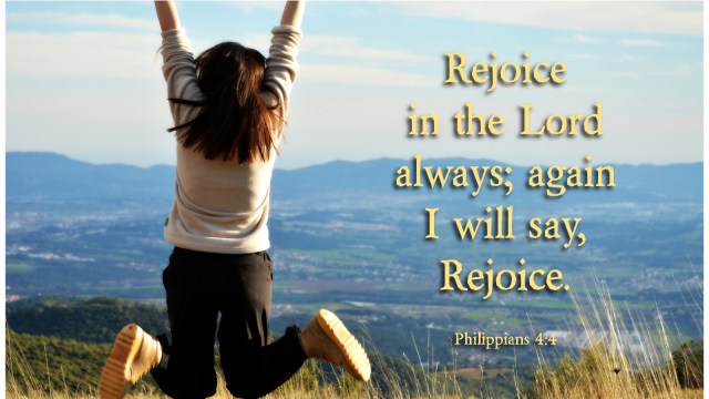 Rejoice always